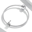 925 Sterling Silver Retro Bass Beads For Diy Bracelets & Necklaces