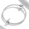 925 Sterling Silver Retro Bass Beads For Diy Bracelets & Necklaces