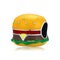 925 Sterling Silver Burger Bead For Diy Bracelet / Necklace