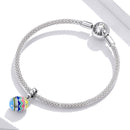 925 Sterling Silver Lucky Egg Pendant For Diy Bracelets & Necklaces