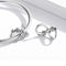 925 Sterling Silver Floral Bead Bracelet / Necklace Accessory