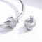 925 Sterling Silver Diy Cross Beaded Bracelet Accessories