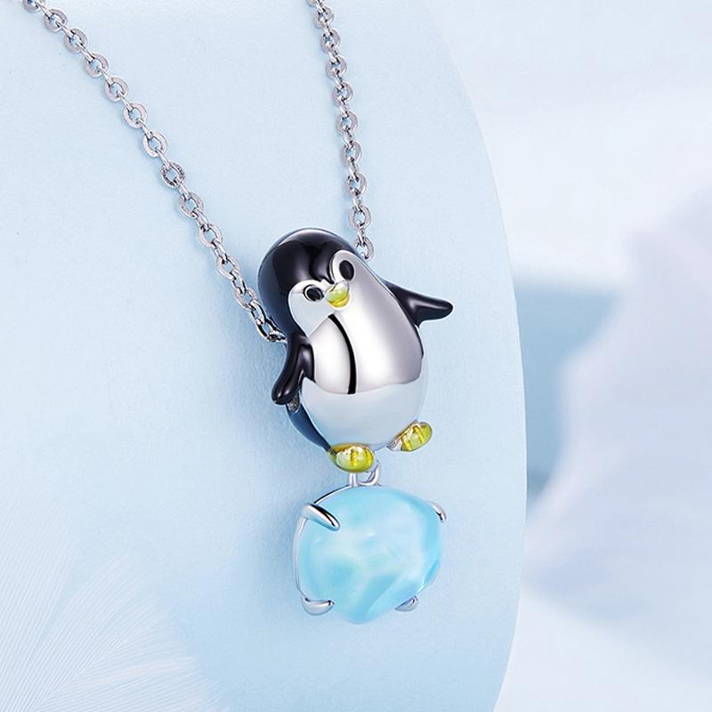 925 Sterling Silver Penguin Beads For Diy Bracelets