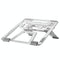 Adjustable Foldable Aluminum Laptop Stand - Portable Double Triangle Design