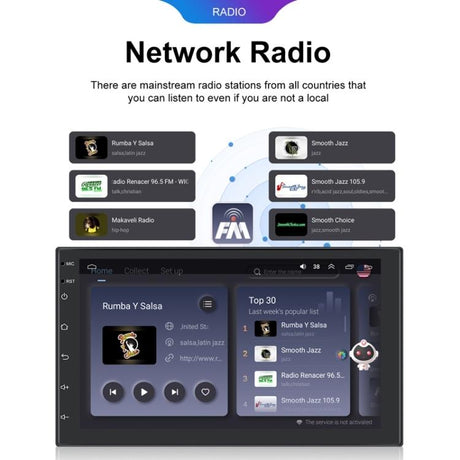 10.1 Inch Android 13.0 Carplay Navigation Monitor - Standard