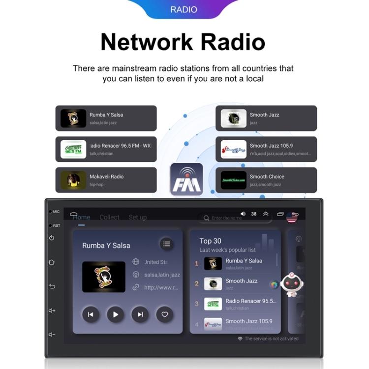 10.1 Inch Android 13.0 Carplay Navigation Monitor - Standard