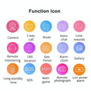 1.44 Inch 360-Degree Rotating Positioning Camera Smart Waterproof Children Calling Watch - Green