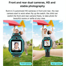 1.44 Inch 360-Degree Rotating Positioning Camera Smart Waterproof Children Calling Watch - Green