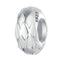 925 Sterling Silver Feather Textured Spacer Bead Bracelet / Necklace Set