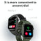 1.7 Inch Tft Hd Screen Smart Watch Support Bluetooth Calling / Blood Pressure Monitoring - Blue