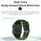 1.7 Inch Tft Hd Screen Smart Watch Support Bluetooth Calling / Blood Pressure Monitoring - Blue