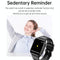 1.96 Inch Ip67 Waterproof Silicone Band Smart Watch Supports Ecg / Remote Families Care / Bluetooth Call / Body Temperature Monitoring - Red