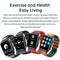 1.96 Inch Ip67 Waterproof Silicone Band Smart Watch Supports Ecg / Remote Families Care / Bluetooth Call / Body Temperature Monitoring - Red