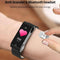 Bluetooth Headset Bracelet With Hr / Bp Monitoring & Temp. Measurement - Blue