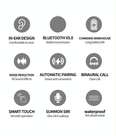 Bluetooth Headset Bracelet With Hr / Bp Monitoring & Temp. Measurement - Blue