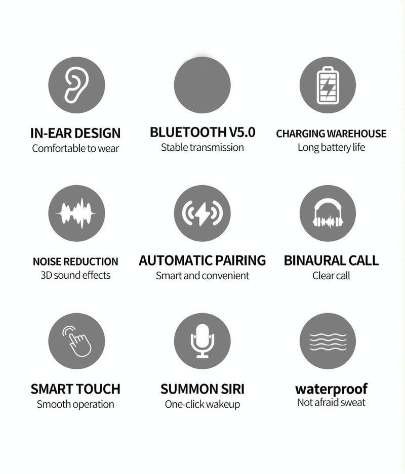 Bluetooth Headset Bracelet With Hr / Bp Monitoring & Temp. Measurement - Blue