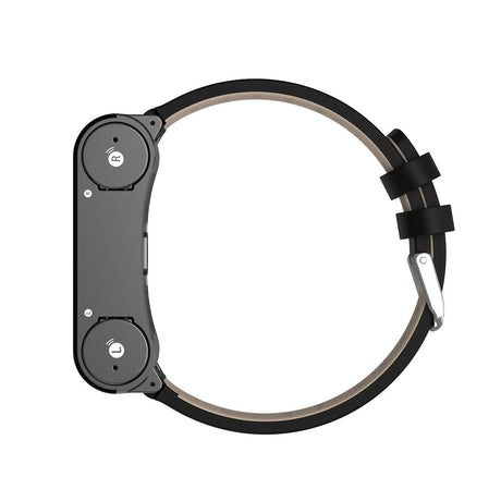 Bluetooth Headset Bracelet With Hr / Bp Monitoring & Temp. Measurement - Blue