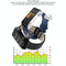 Bluetooth Headset Bracelet With Hr / Bp Monitoring & Temp. Measurement - Blue