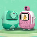 720P Hd Reversible Mini Digital Camera For Children - Cartoon Print
