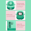 720P Hd Reversible Mini Digital Camera For Children - Cartoon Print
