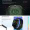 1.57 Inch Tft Touch Screen 5Atm Waterproof Smart Watch Support Sleep Monitoring / Heart Rate Monitoring / Sport Mode / Incoming Call & Information Reminder Black