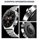 Ip67 1.28 Inch Touch Smart Watch Black - Silver