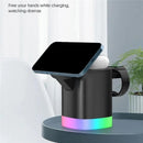 3 In 1 Magnetic Wireless Charger For Iphone Iwatch Airpods - White