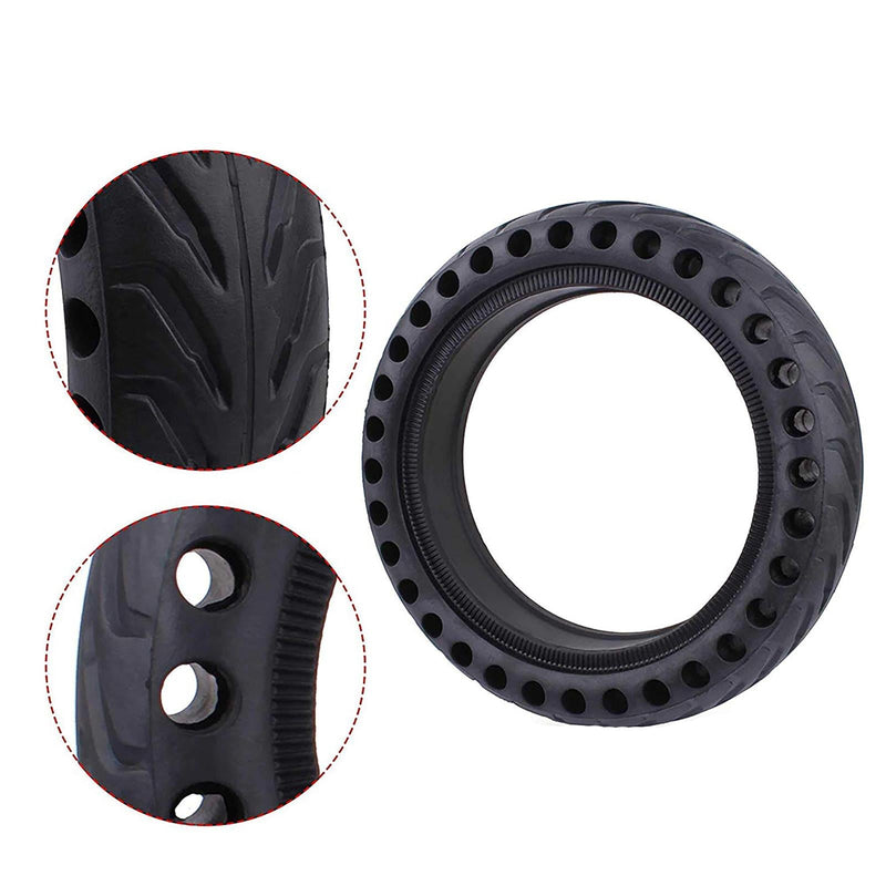 8.5 Electric Scooter Tire for Xiaomi Mijia M365 / M365 Pro - Honeycomb Anti-explosive Rubber - Black