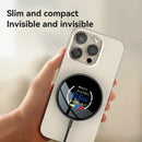 15W Magnetic Wireless Charger With Digital Display 1.2M