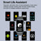 Waterproof Ecg Smart Watch For Health Monitoring - Ip68 - Black