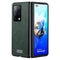 For Samsung Galaxy Z Fold4 5G Samsung Fold 4 Shockproof Tpu Leather Case - Green