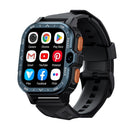 2.02 Inch Android 8.1 Full Network Wifi Card Bluetooth Smart Watch - Navy Blue