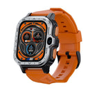 2.02 Inch Android 8.1 Full Network Wifi Card Bluetooth Smart Watch - Navy Blue