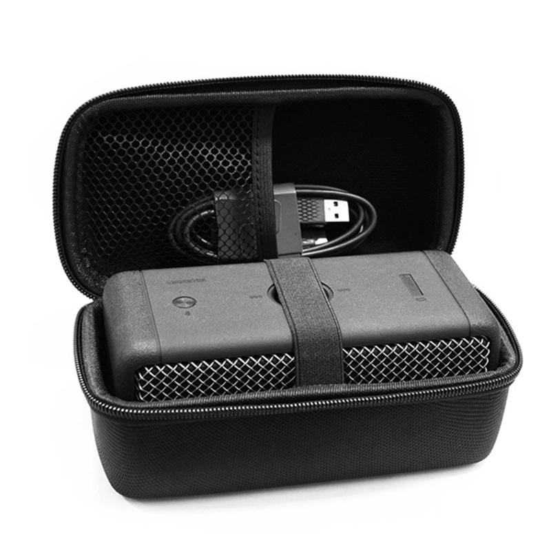 2-pack Bluetooth Speaker Carrying Bag for Marshall Emberton - Black