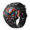 1.46 Inch Ip68 Waterproof Sos Flashlight Bluetooth Smart Watch - Black