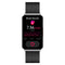 Smart Health Monitoring Watch With Colour Screen - Black