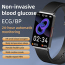 Smart Health Monitoring Watch With Colour Screen - Black