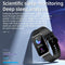 Smart Health Monitoring Watch With Colour Screen - Black