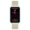 Smart Health Monitoring Watch With Colour Screen - Black