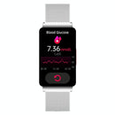 Smart Health Monitoring Watch With Colour Screen - Black