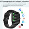 2.01 Inch Ips Hd Screen Smart Watch Supports Bluetooth Call / Health Monitoring Black