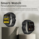 2.01 Inch Ips Hd Screen Smart Watch Supports Bluetooth Call / Health Monitoring Black