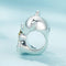 925 Sterling Silver Adorable Sunflower Diy Bead Bracelet