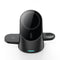3 In 1 Magnetic Wireless Charging Bracket For Smartphone Iwatch Airpods - Black