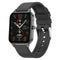1.69 Inch Ips Touch Screen Ip68 Waterproof Smart Watch Support Sleep Monitoring / Heart Rate Monitoring / Bluetooth Call / Body Temperature Monitoring - Black