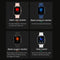 1.69 Inch Ips Touch Screen Ip68 Waterproof Smart Watch Support Sleep Monitoring / Heart Rate Monitoring / Bluetooth Call / Body Temperature Monitoring - Black