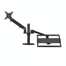 Adjustable Desktop Stand For 17-32 And 12-17 Monitors - Aluminum - Black