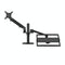Adjustable Desktop Stand For 17-32 And 12-17 Monitors - Aluminum - Black