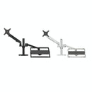 Adjustable Desktop Stand For 17-32 And 12-17 Monitors - Aluminum - Black