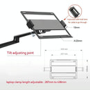 Adjustable Desktop Stand For 17-32 And 12-17 Monitors - Aluminum - Black